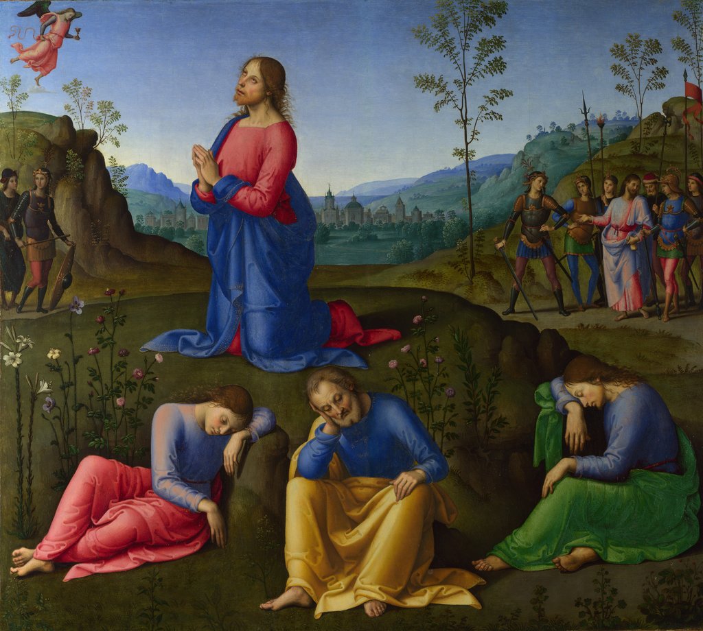 Detail of The Agony in the Garden, c. 1502-1503 by Lo Spagna