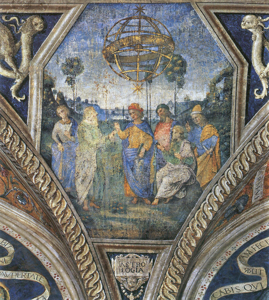 Detail of Allegory of Astrology, 1490s by Bernardino Pinturicchio