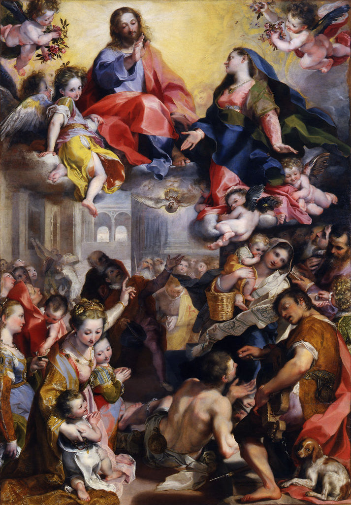 Detail of Madonna del Popolo by Federigo Barocci