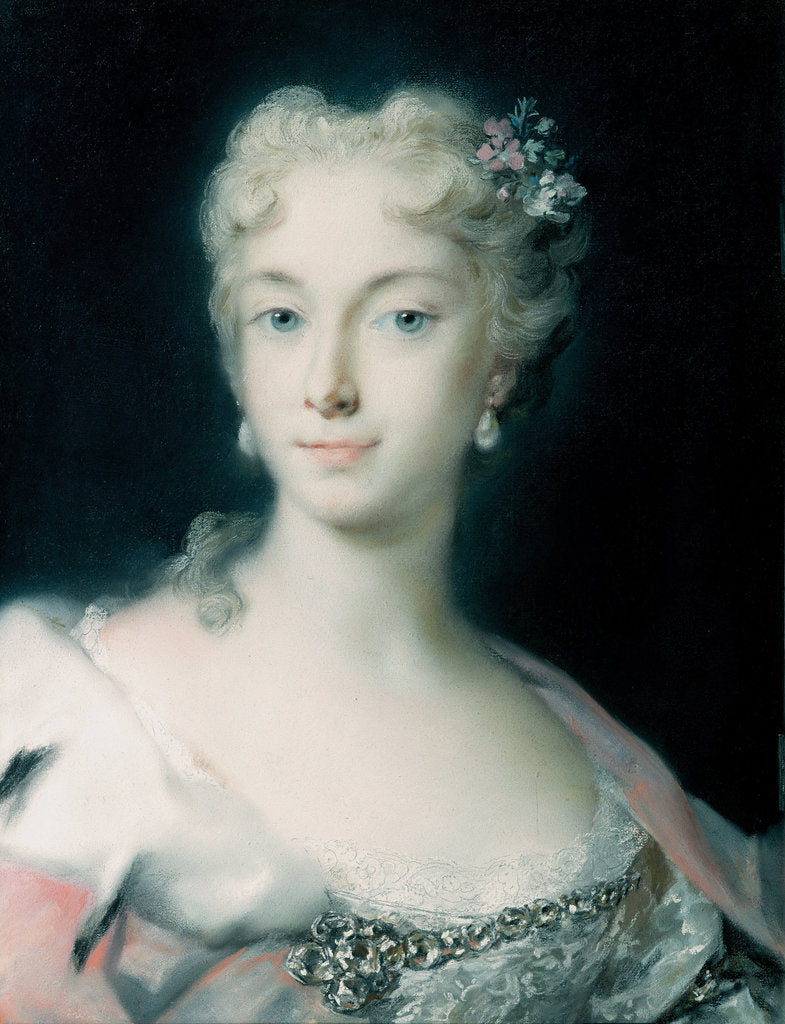 Maria Theresa, Archduchess of Habsburg, 1730 by Rosalba Giovanna Carriera