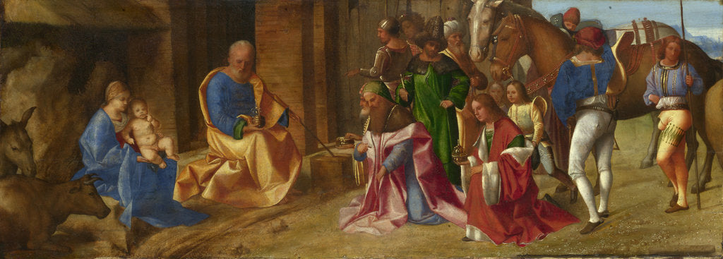 Detail of The Adoration of the Magi, c. 1504 by Giorgione