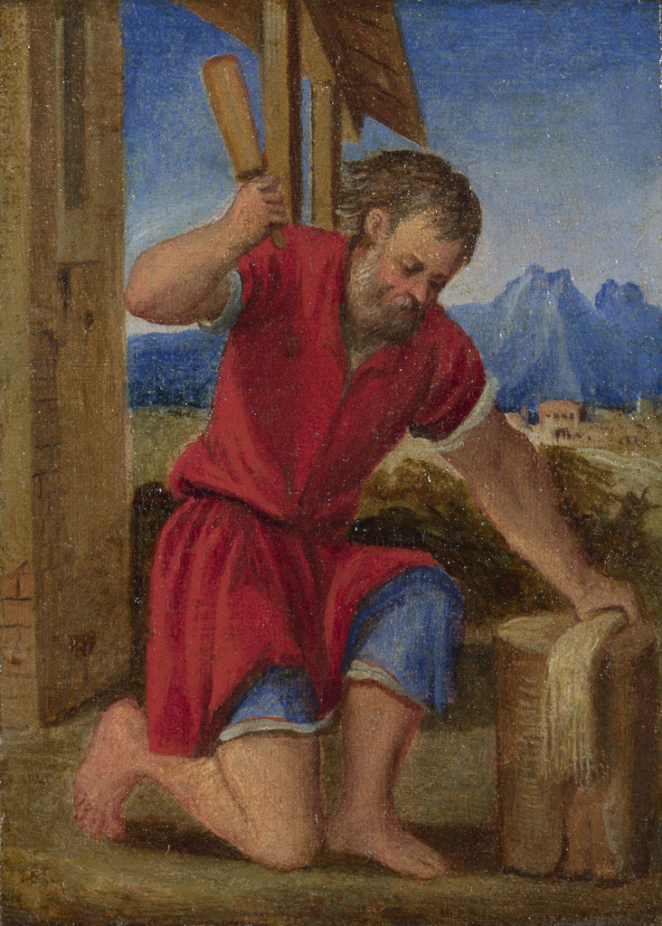Detail of The Labours of the Months: July, c. 1580 by Italian master