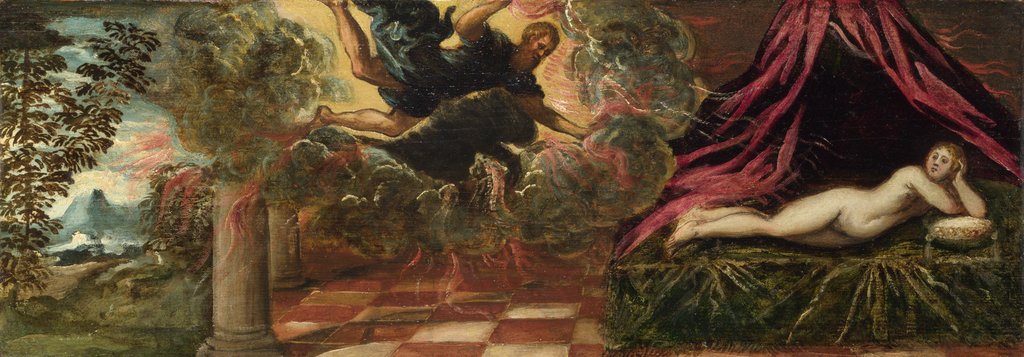 Detail of Jupiter and Semele, ca 1545 by Jacopo Tintoretto