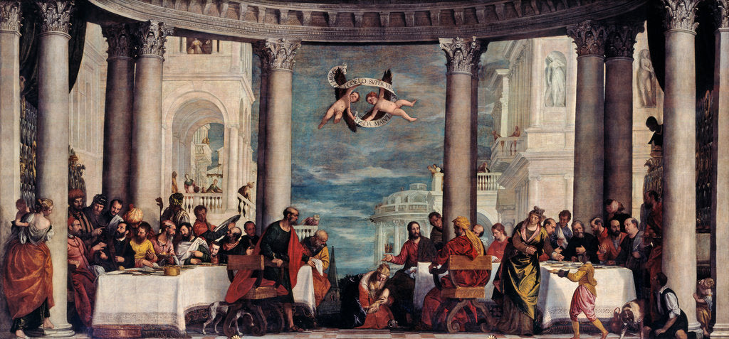Detail of Feast in the House of Simon the Pharisee, 1570 by Paolo Veronese