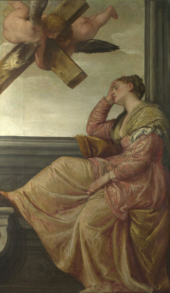 Detail of The Dream of Saint Helena, c. 1570 by Paolo Veronese