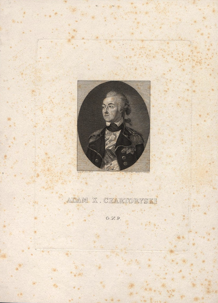 Detail of Prince Adam Kazimierz Czartoryski by Anonymous