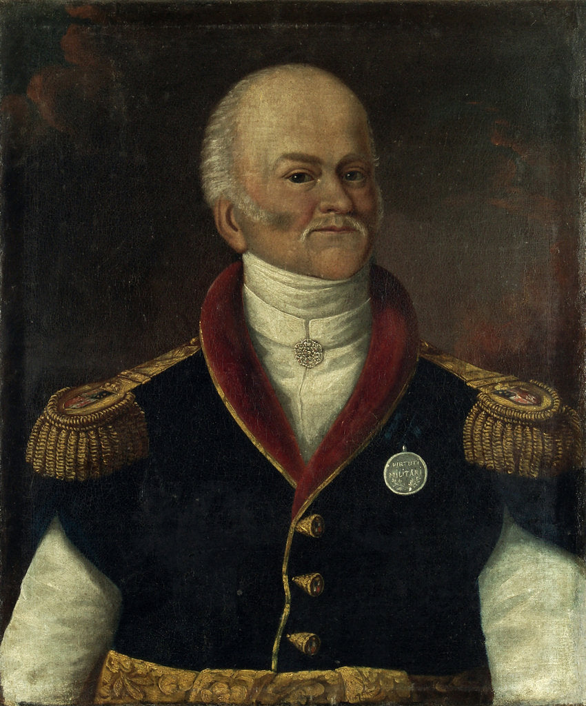 Detail of Portrait of General Ksawery Franciszek Krasicki (1774?1844), 1830-1840s by Anonymous
