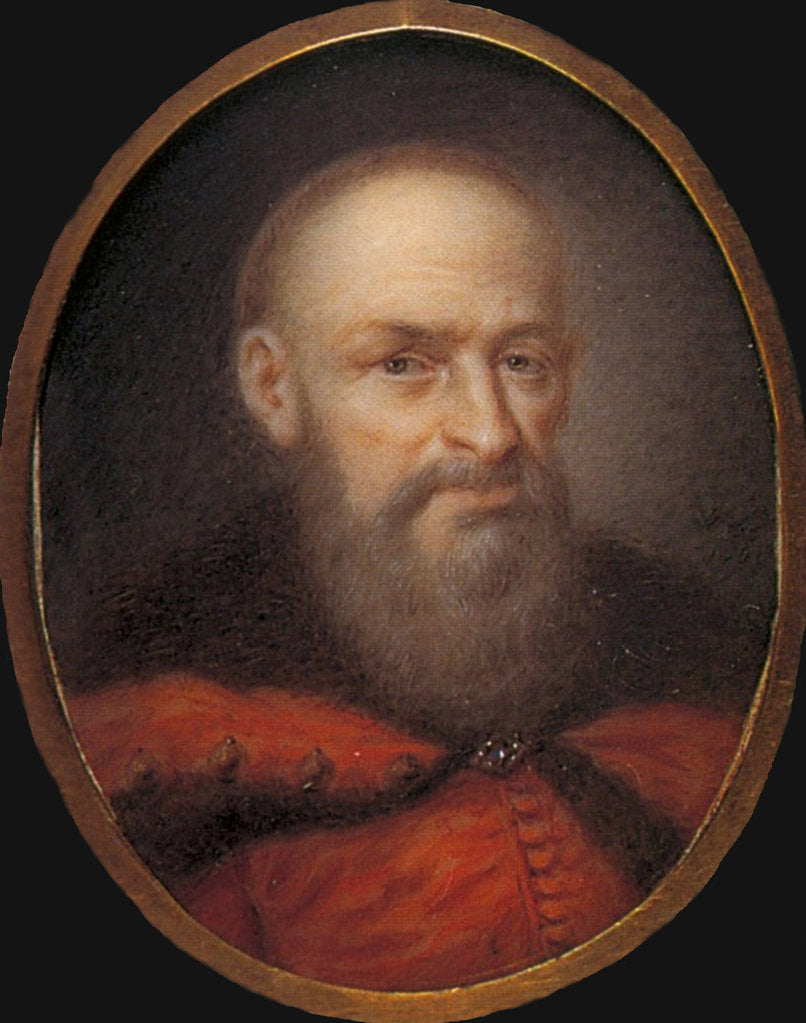 Detail of Portrait of Hetman Stefan Czarniecki, c. 1798 by Wincenty de Lesseur