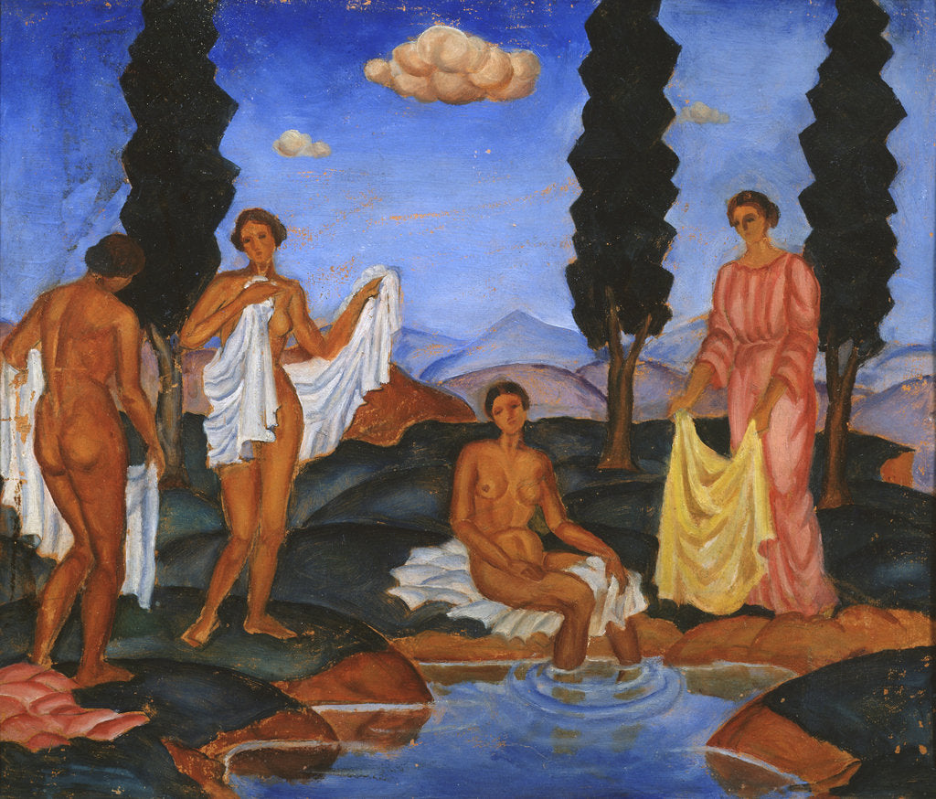 Detail of Bathers, 1910 by Eugeniusz Zak
