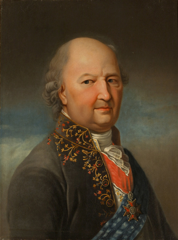 Detail of Portrait of Ivan Perfilievich Yelagin, 1800s by Anonymous