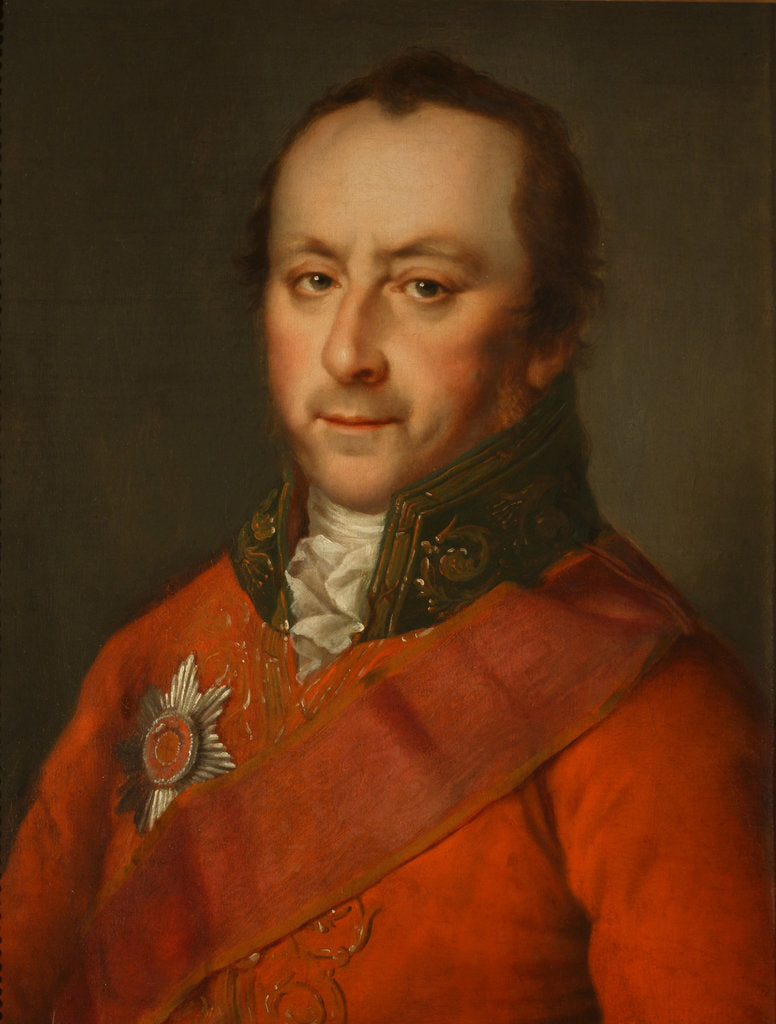 Detail of Portrait of Pavel Ivanovich Golenishchev-Kutuzov, 1800s by Anonymous