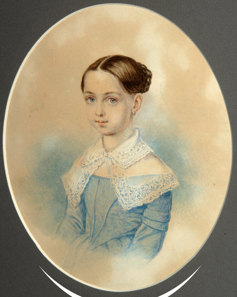 Detail of Portrait of O.A. Rehbinder by Anonymous