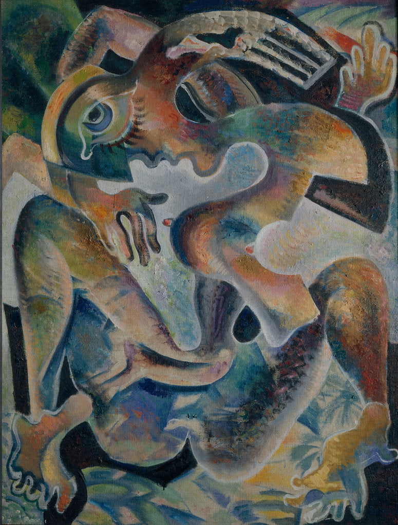 Detail of Nude in a Abstraction, 1926 by Vladimir Davidovich Baranov-Rossiné