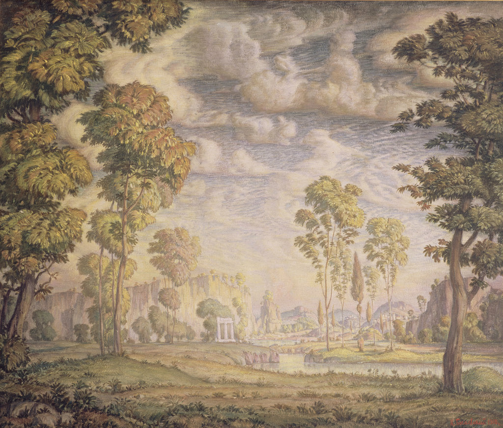 Detail of Morning, 1910 by Konstantin Fyodorovich Bogayevsky