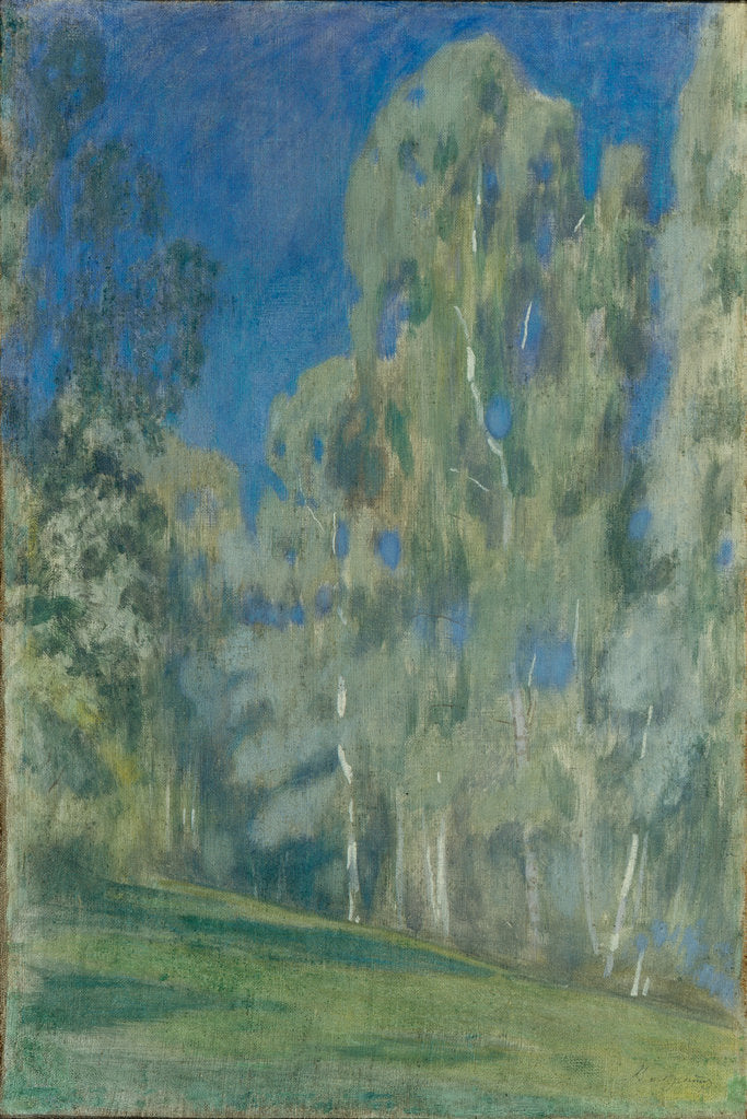 Detail of Birches at Midday, 1903 by Viktor Elpidiforovich Borisov-Musatov