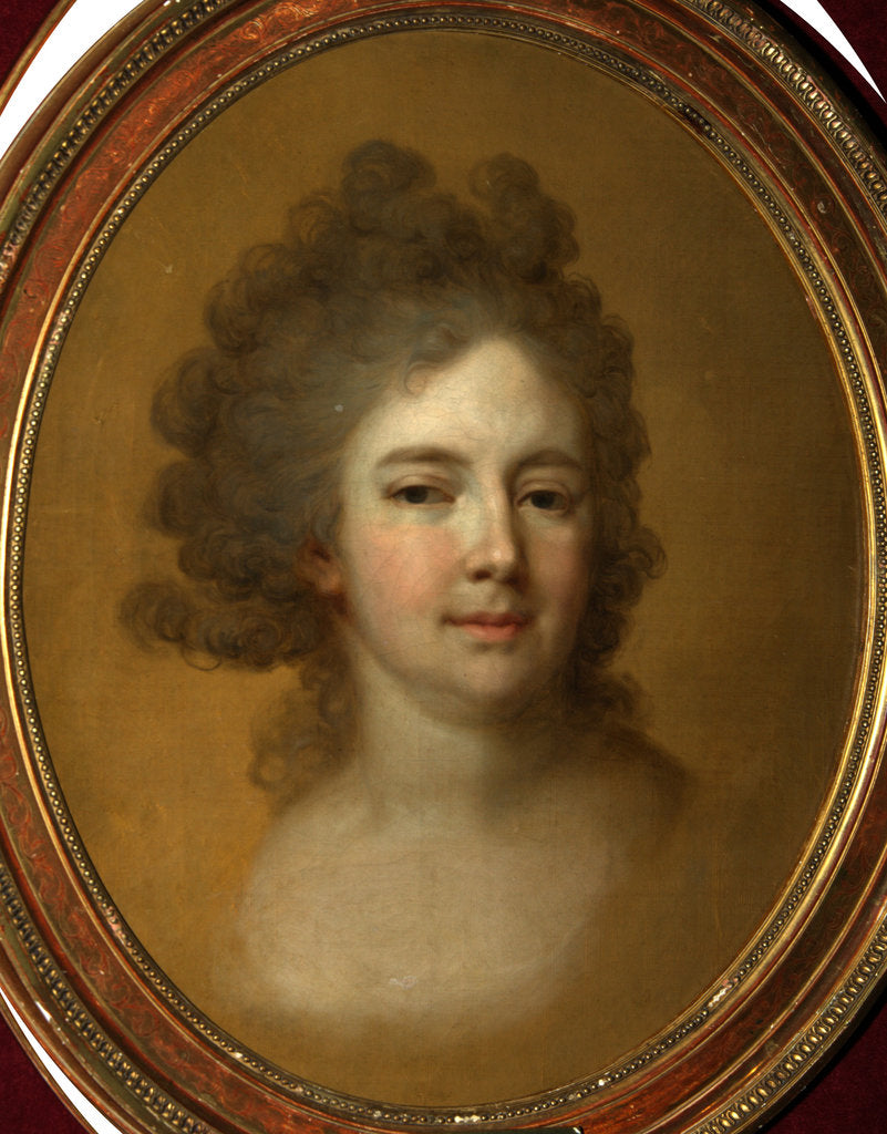 Detail of Portrait of Empress Maria Feodorovna (Sophie Dorothea of Württemberg), 1796 by Vladimir Lukich Borovikovsky