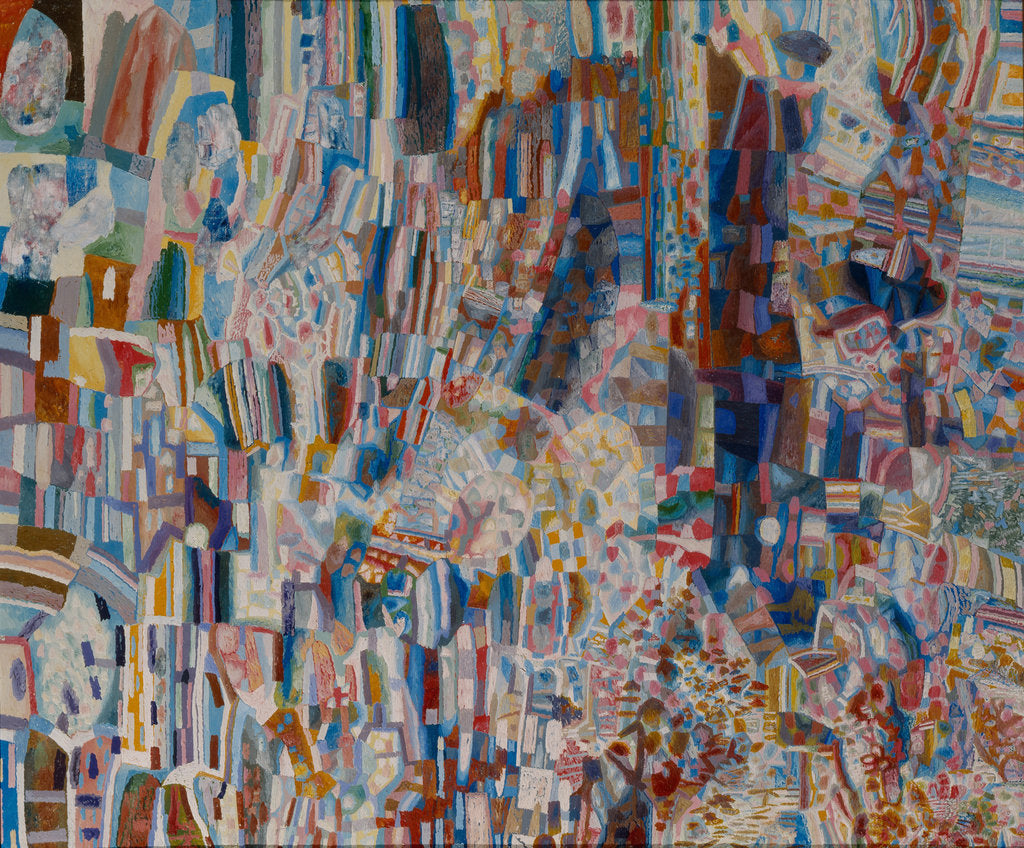Detail of Composition, 1928-1929 by Pavel Nikolayevich Filonov
