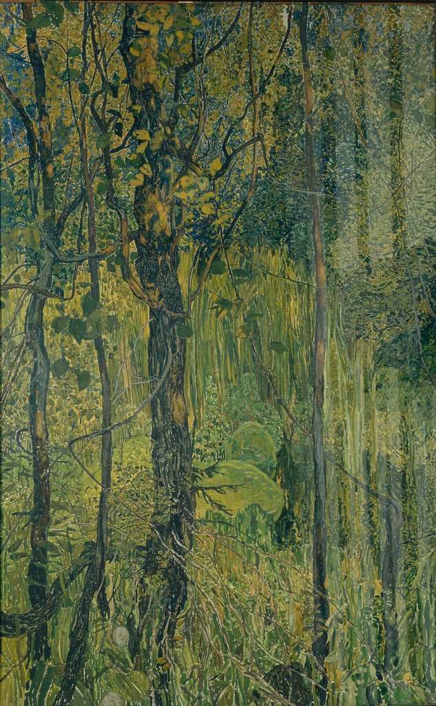 Detail of Swamp forest, 1917 by Alexander Yakovlevich Golovin