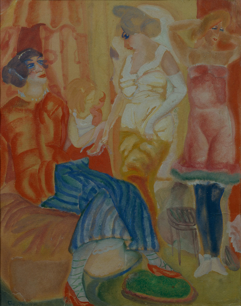 Detail of Women, 1916 by Boris Dmitryevich Grigoriev