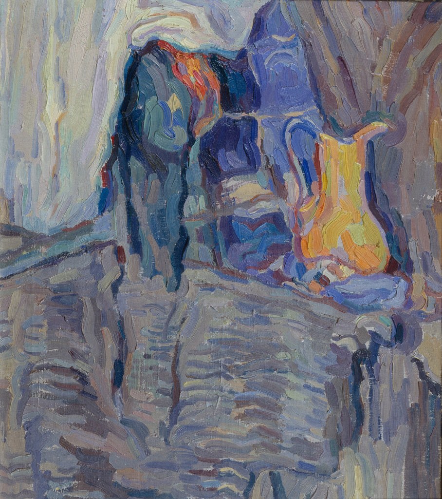 Detail of Still Life with a chainmail, 1939 by Vera Vladimirovna Khlebnikova