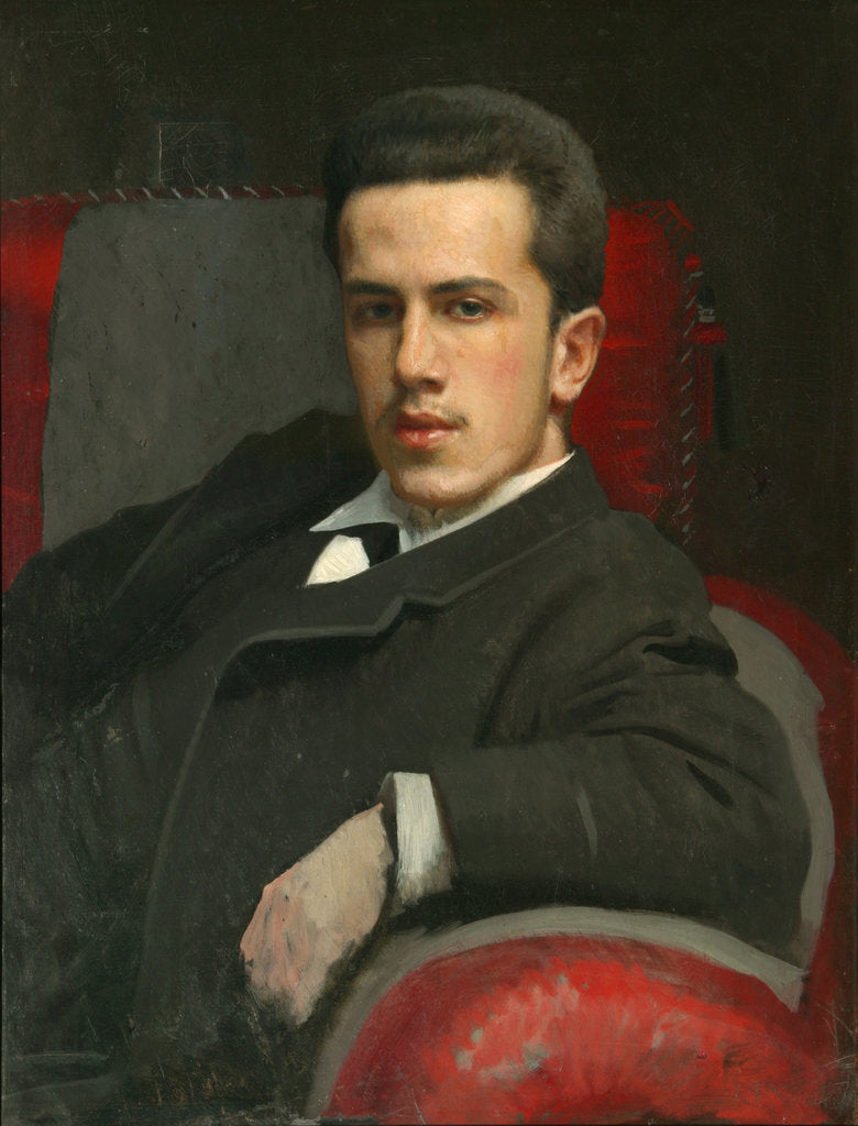 Detail of Portrait of Anatoly Kramskoy, the Artists Son, 1882 by Ivan Nikolayevich Kramskoi