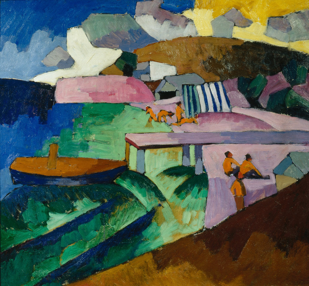 Detail of Seashore, 1912 by Aristarkh Vasilyevich Lentulov