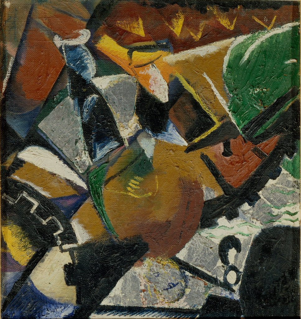 Detail of Composition, 1921 by Viktor Nikandrovich Palmov
