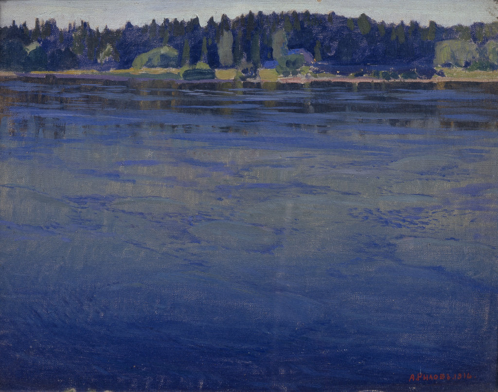 Detail of Neva, 1916 by Arkadi Alexandrovich Rylov