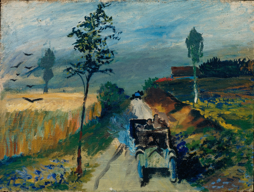 Detail of Autodor, 1930 by Roman Matveevich Semashkevich