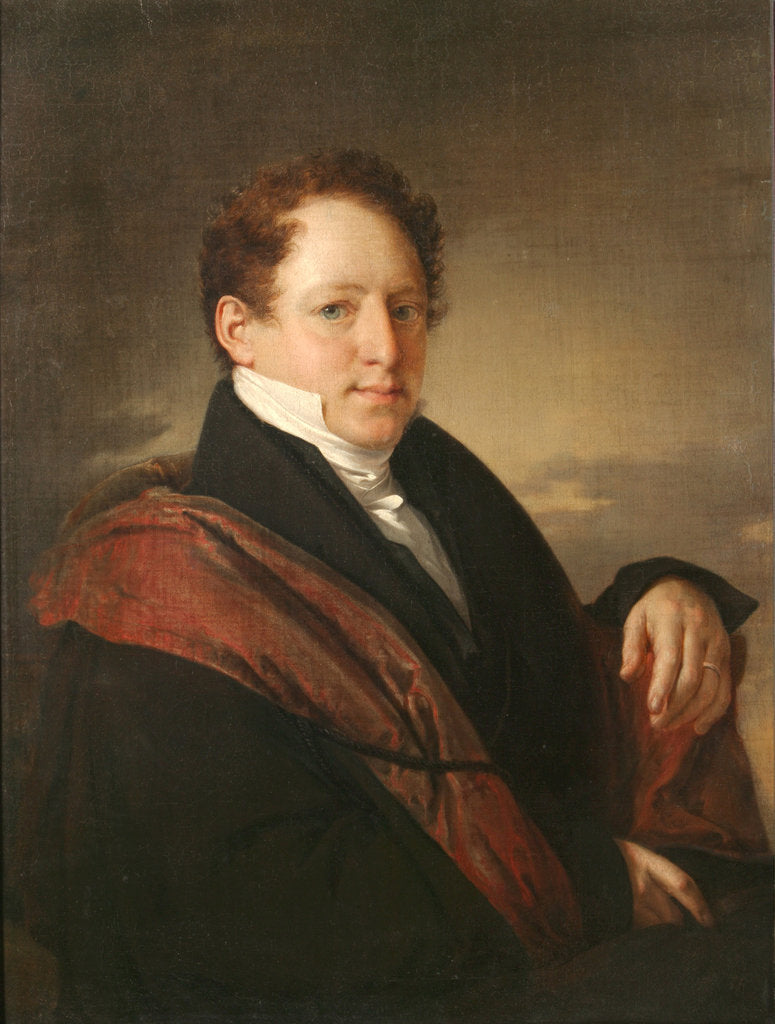 Detail of Portrait of Stepan Dmitriyevich Nechayev , 1830 by Vasili Andreyevich Tropinin