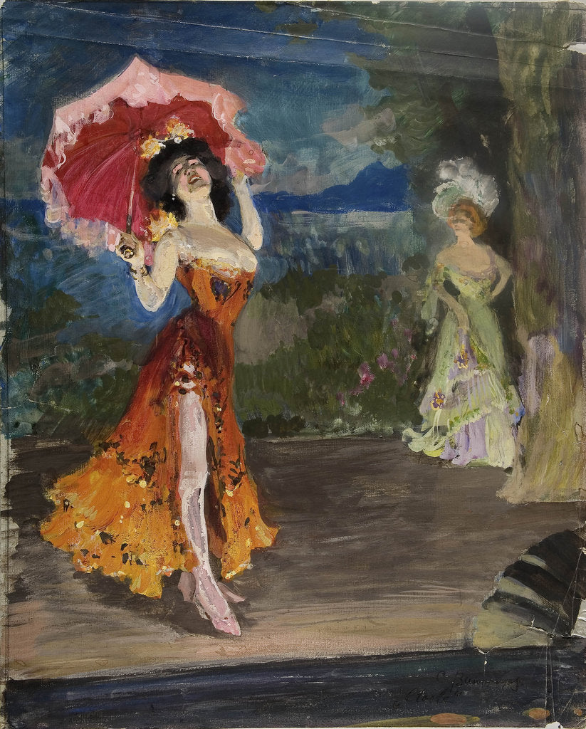Detail of Dancer, Early 1900s by Sergei Arsenyevich Vinogradov