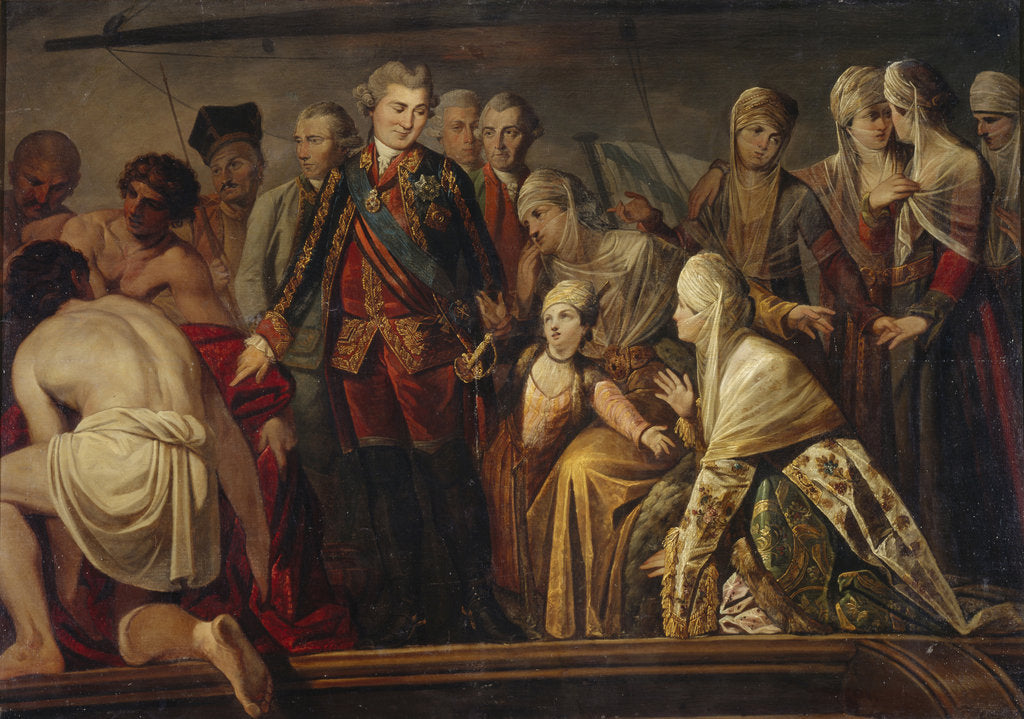 Detail of Count Alexey Grigoryevich Orlov after the Victory of Chesma, Second Half of the 18th cen by Anonymous
