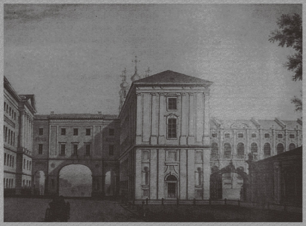 Detail of The Imperial Lyceum in Tsarskoye Selo, 1822 by Anonymous