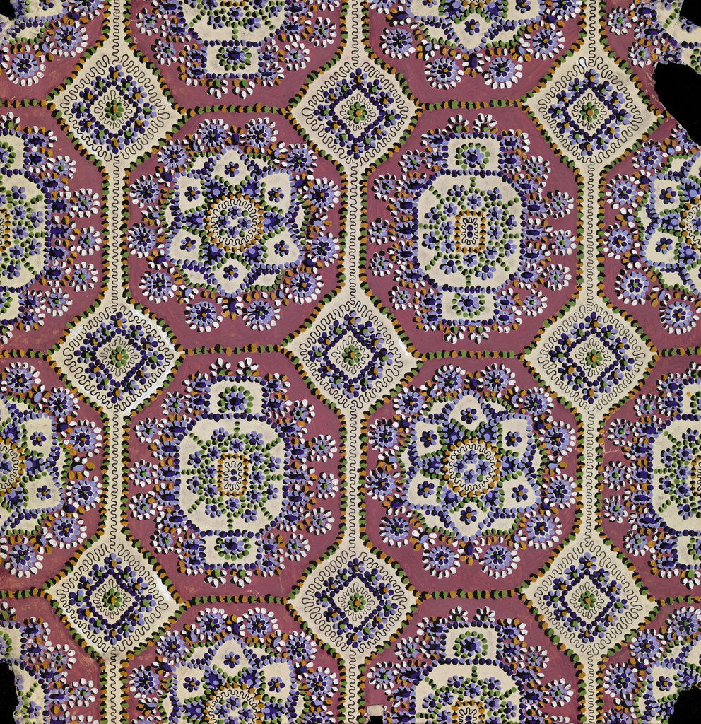 Detail of Textile Design For the Trekhgornaya Manufaktura, 1918 by Anonymous
