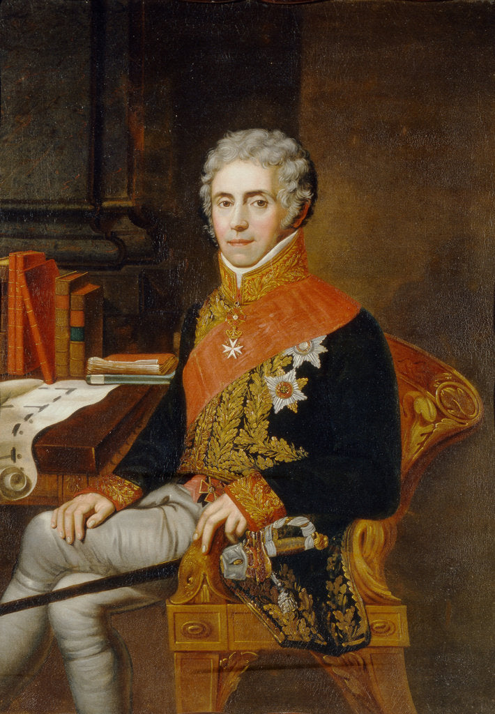 Detail of Portrait of Ivan Vasilyevich Tutolmin, Second Half of the 18th cen by 18th century Anonymous