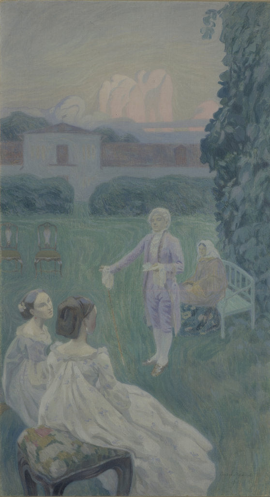 Detail of Harmony, 1900 by Viktor Elpidiforovich Borisov-Musatov