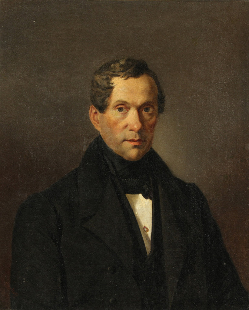 Detail of Portrait of the composer Count Matvey Vielgorsky, 1838 by Karl Pavlovich Briullov