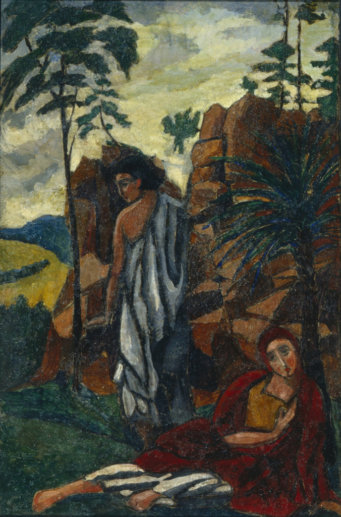 Detail of An Allegorical Scene, Early 20th cen by Vladimir Petrovich Drittenpreis