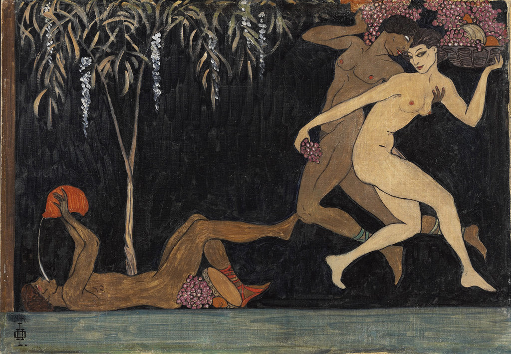 Detail of Bacchanal Scene, 1914 by Nikolai Petrovich Feofilaktov