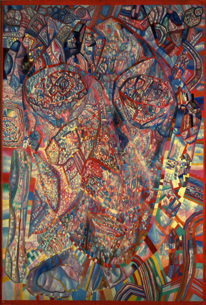 Detail of A living Head, 1923 by Pavel Nikolayevich Filonov