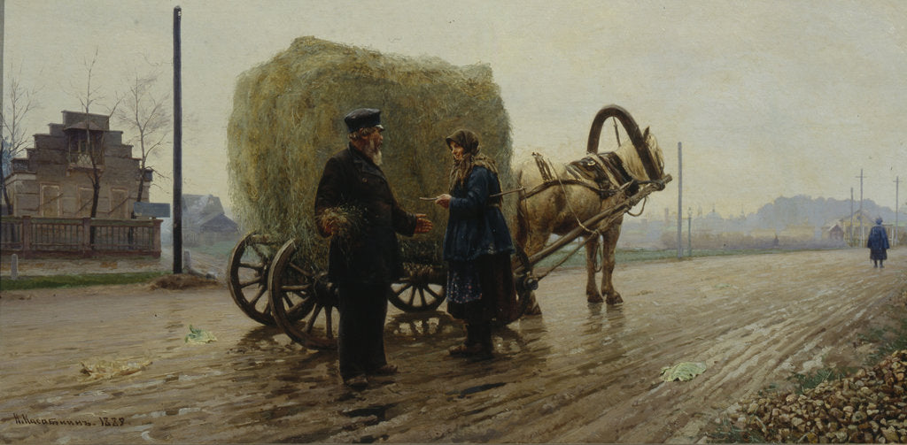 Detail of Deal, 1889 by Nikolai Alexeyevich Kasatkin