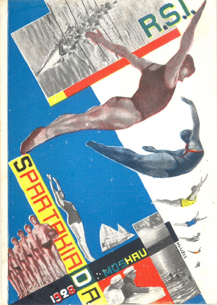 Detail of Moskau Spartakiada, 1928, 1928 by Gustav Klutsis