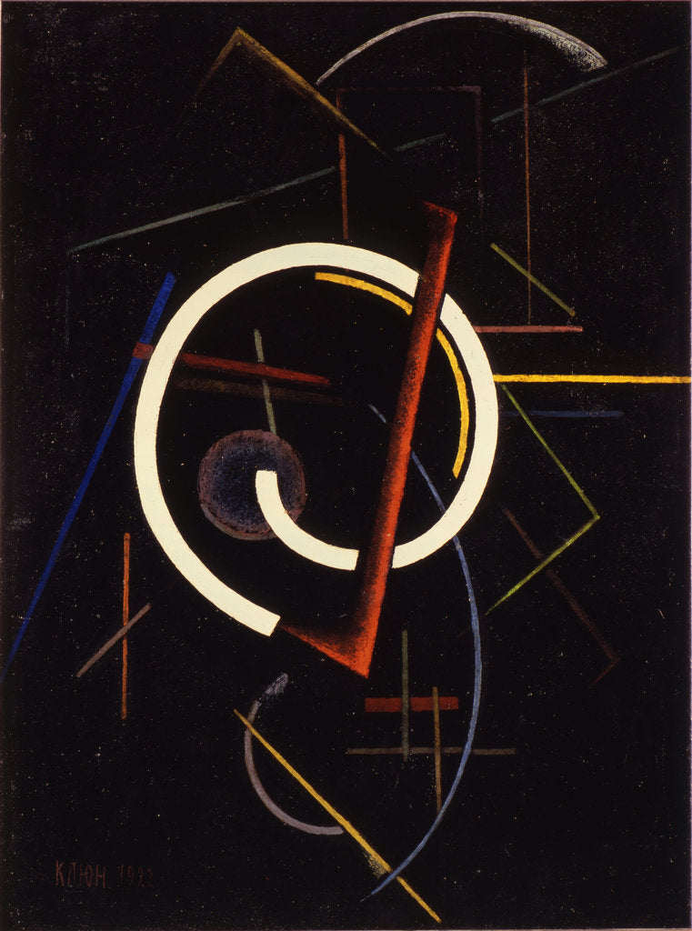 Detail of Linear structure, 1922 by Ivan Vassilyevich Klyun