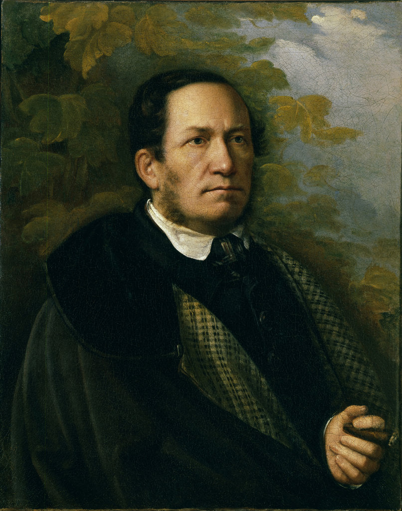 Detail of Portrait of Valeryan Zhadovsky, 1843 by Nikolai Andreevich Lavrov