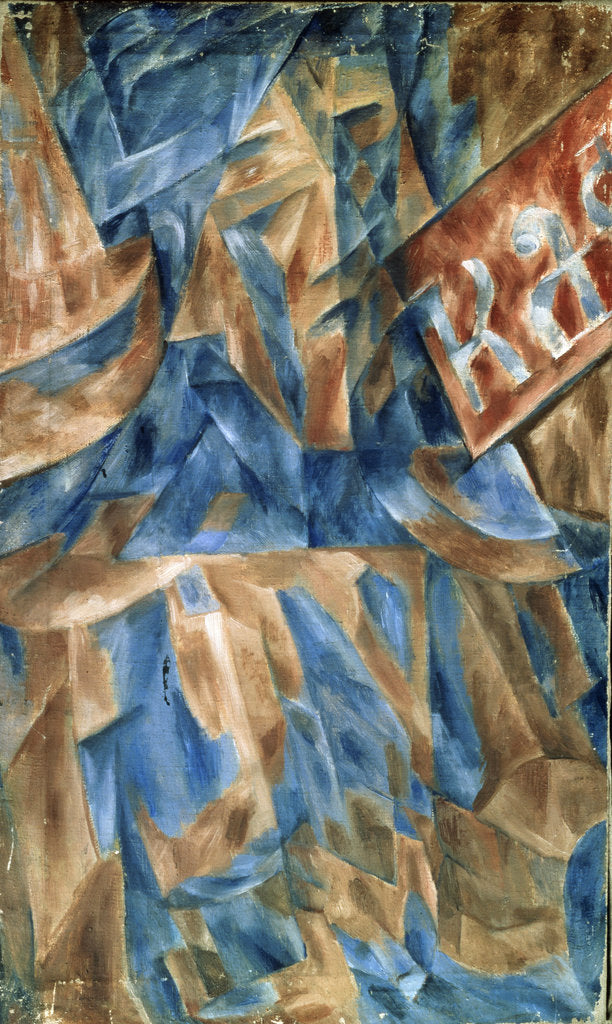 Detail of Lady in a café, 1910s by Mikhail Vasilyevich Le Dantyu