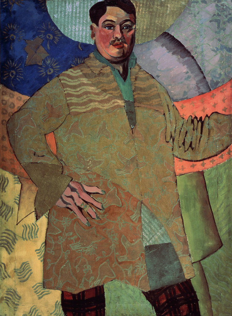 Detail of Self-portrait, 1915 by Aristarkh Vasilyevich Lentulov