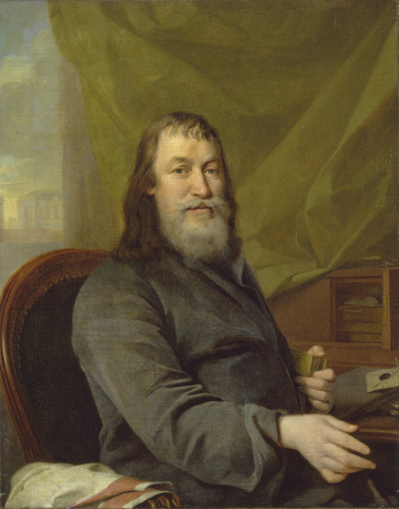Detail of Portrait of Ivan Kharitonovich Bilibin (the Great), 1801 by Dmitri Grigorievich Levitsky