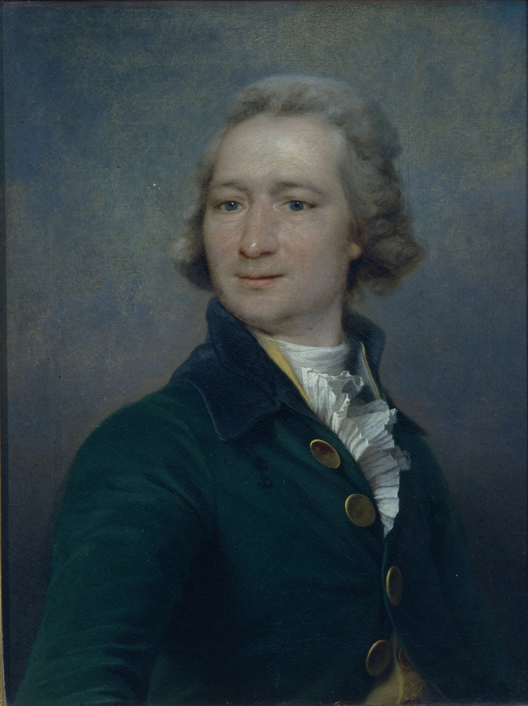 Detail of Portrait of the poet Ivan Ivanovich Dmitriev by Dmitri Grigorievich Levitsky