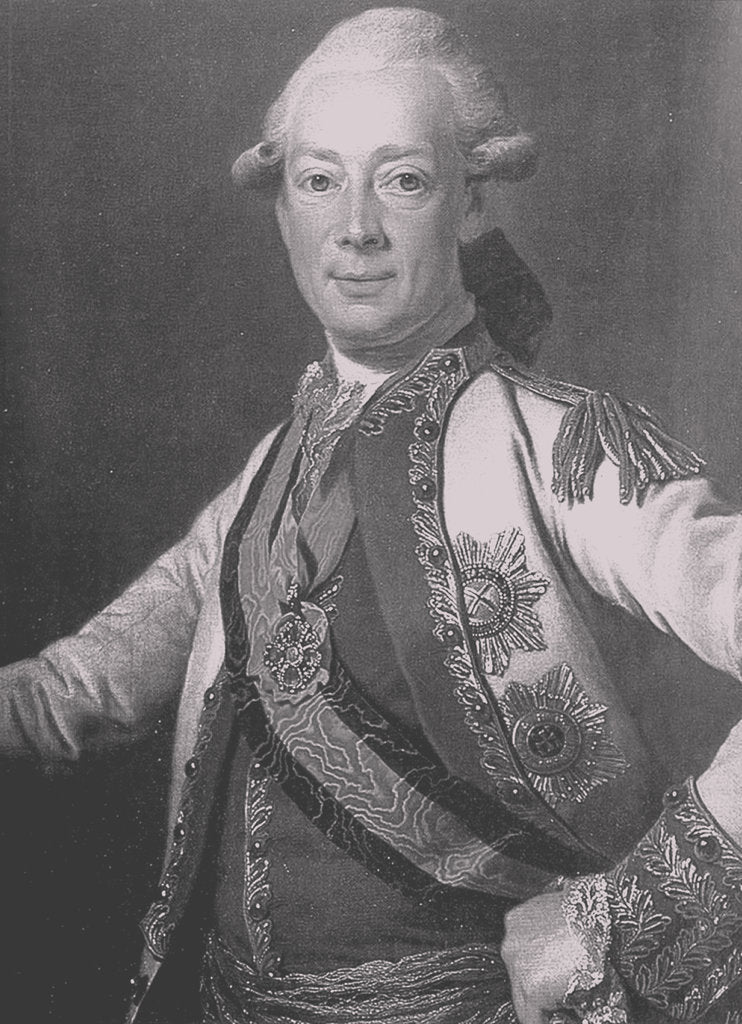 Detail of Portrait of Count Ivan Grigoryevich Chernyshyov, 1790 by Dmitri Grigorievich Levitsky