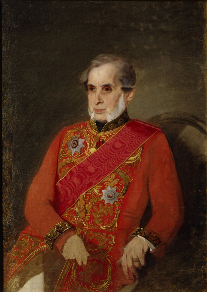 Detail of Portrait of Count Alexander Vasilyevich Kochubey, 1860s by Ivan Kosmich Makarov